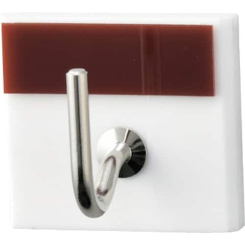 緑十字 キーハンガー ブラウン 30×33mm 裏