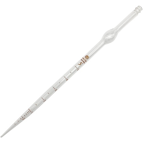 AS 駒込ピペット5mlガラス 10入