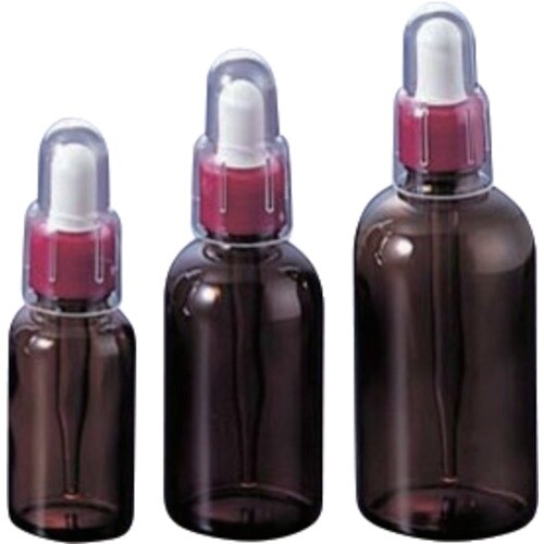 AS スポイト瓶(丸型)RS−100褐色