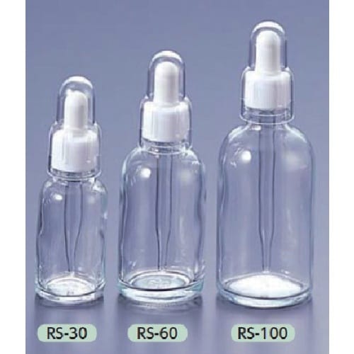 AS スポイト瓶(丸型)RS−100透明
