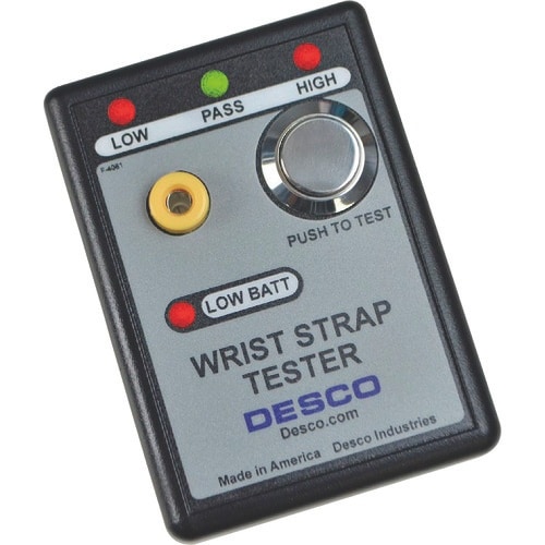 DESCO チェッカー リストストラップ用 9V電