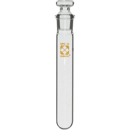 SIBATA SPC共栓遠心沈殿管 丸底形 目盛な