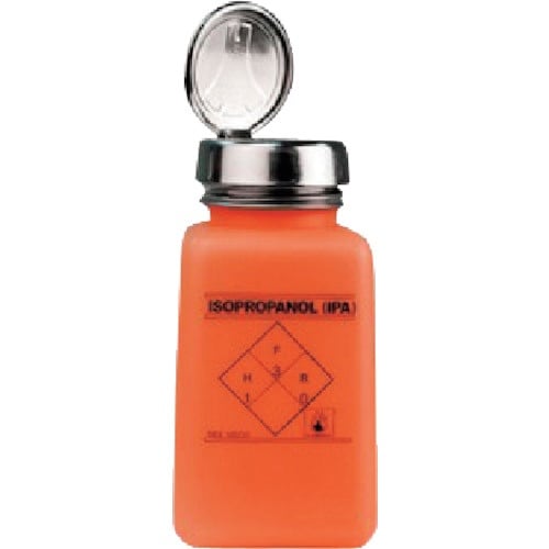 DESCO 静電気拡散性ボトル オレンジ色 ワンタ