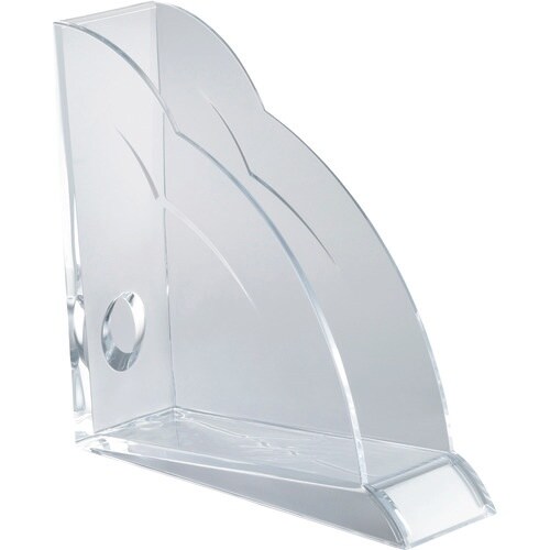 光 アクリルクリスタル マガジンラック 透明 24
