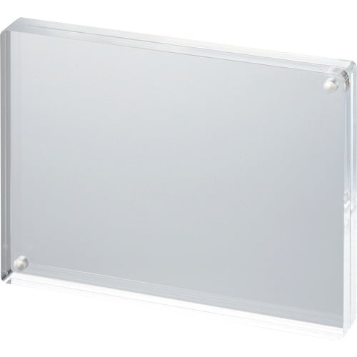 光 アクリルクリスタル 卓上メニュー&フォトフレー