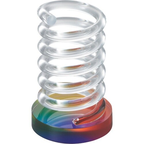 光 アクリルクリスタル 70mm 透明 レインボー