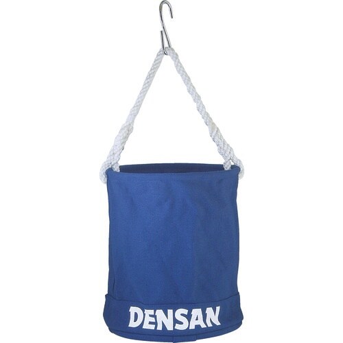 DENSAN 丸型バケツフック付・青