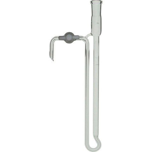 SIBATA SPCクロマト管 PTFEコック付