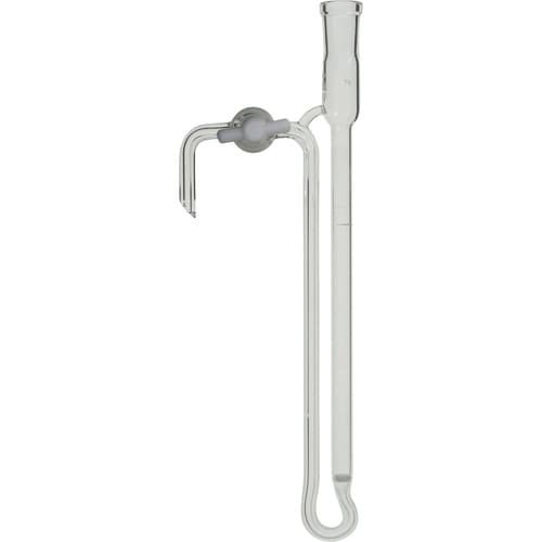 SIBATA SPCクロマト管 PTFEコック付