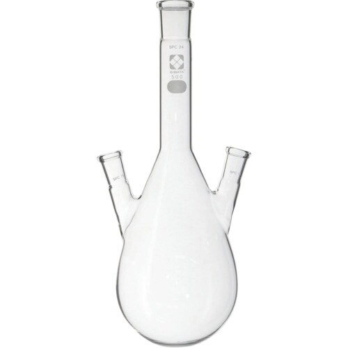 SIBATA SPC三口ケルダールフラスコ 500