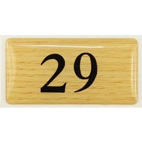 光 テーブルナンバー 表示内容29 チーク