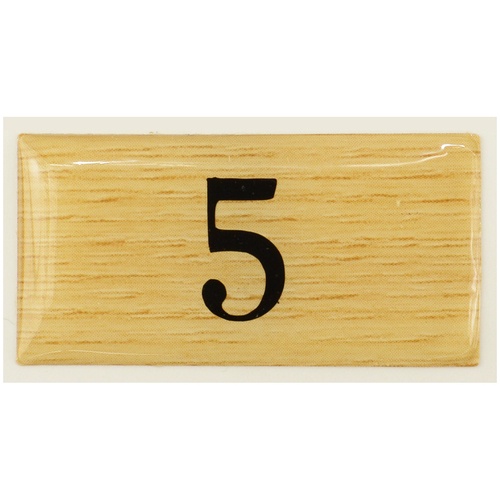 光 テーブルナンバー 表示内容5 チーク