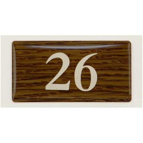 光 テーブルナンバー 表示内容26 オーク