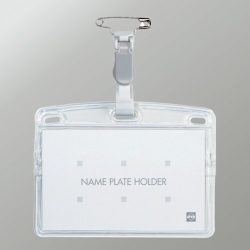 OP タッグ名札 プラクリップ両用 名刺サイズ 1