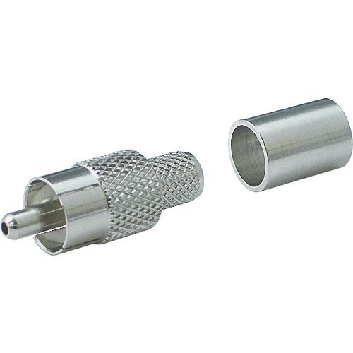 DENSAN RCA型ピンプラグ(半田・圧着タイプ