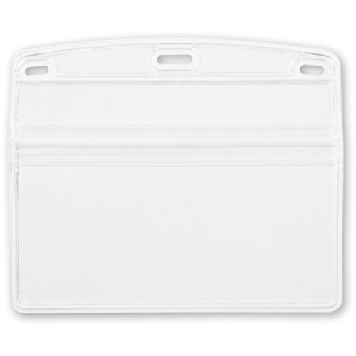 OP 名札用ケース ソフトA7 チャック付 (10