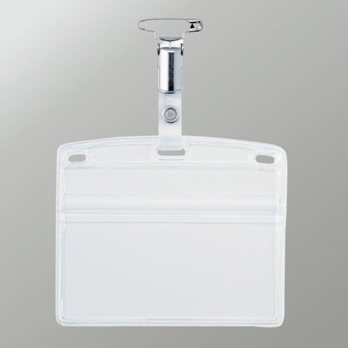 OP タッグ名札 金属クリップ両用 名刺サイズ 1