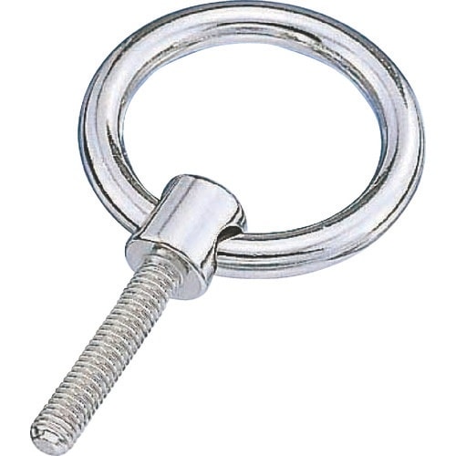 水本 アイボルト ステンレス つば付リングボルト(