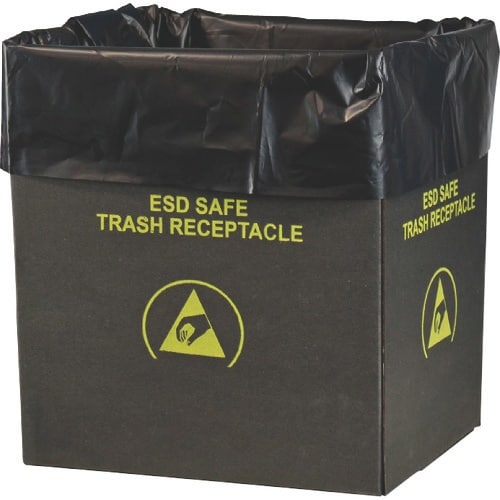 DESCO ゴミ箱用ゴミ袋 静電気拡散性 661m