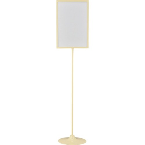 緑十字 サインスタンド アイボリー 両面白無地 S