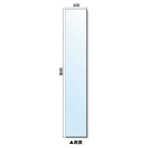 ユニット アドフラットクリアーパネルのみ3m