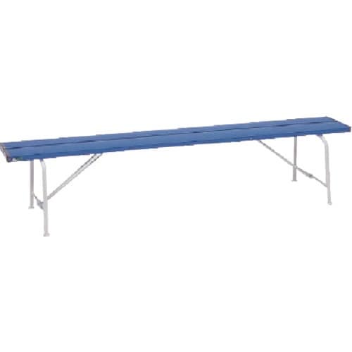 ユニット ベンチ(背なし1800)青色 1800×