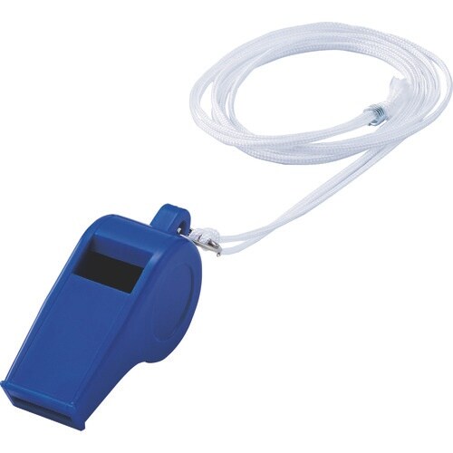 緑十字 笛(ホイッスル) 青 プラ笛201−BL