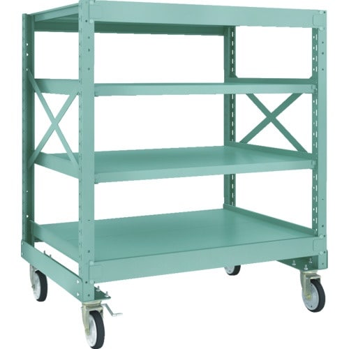 TRUSCO R3型ボルト式中量棚W1200XD9