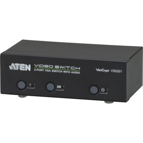 ATEN ビデオ切替機 VGA / 2入力 / 1