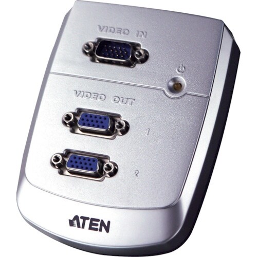ATEN ビデオ分配器 VGA / 1入力 / 2