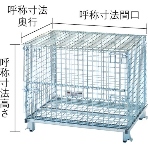 TRUSCO ネットパレット普及型 800X100