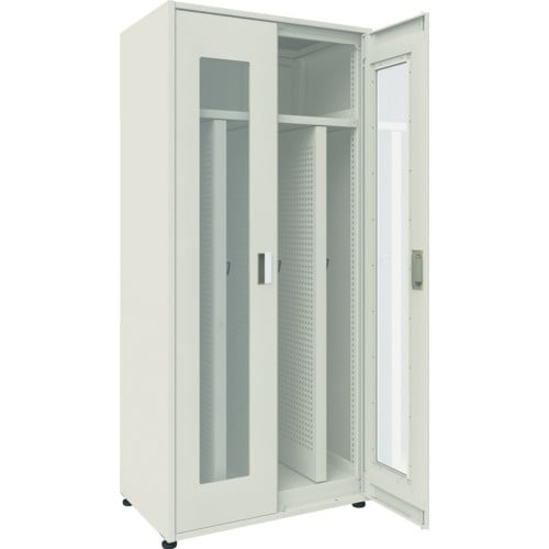 TRUSCO M3型ユニット中量棚 両開き扉・背・