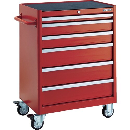 TRUSCO ローラーキャビネット 引出6段 50