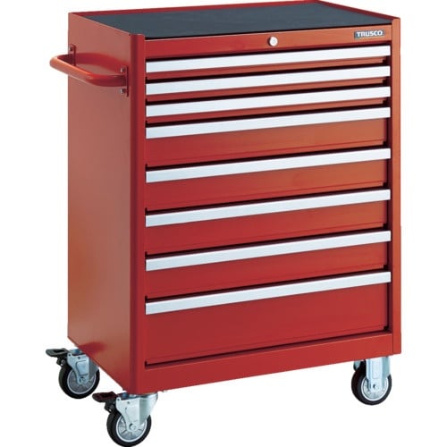 TRUSCO ローラーキャビネット 引出8段 50