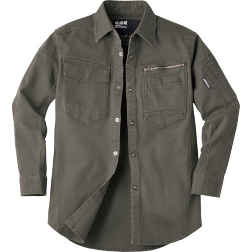 XEBEC 長袖シャツ2174−62−LL アーミ