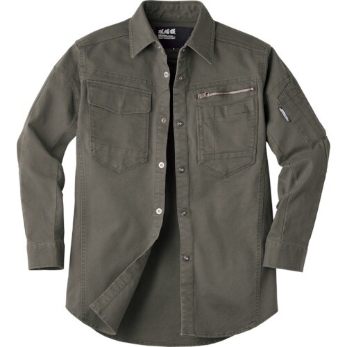 XEBEC 長袖シャツ2174−62−4L アーミ