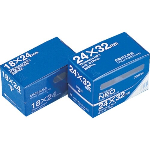 TGK カバーグラス#1 長方形 18X24 (2