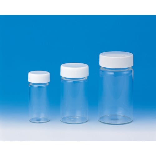 TGK ねじ口管瓶 白 SV−15 (50本入)