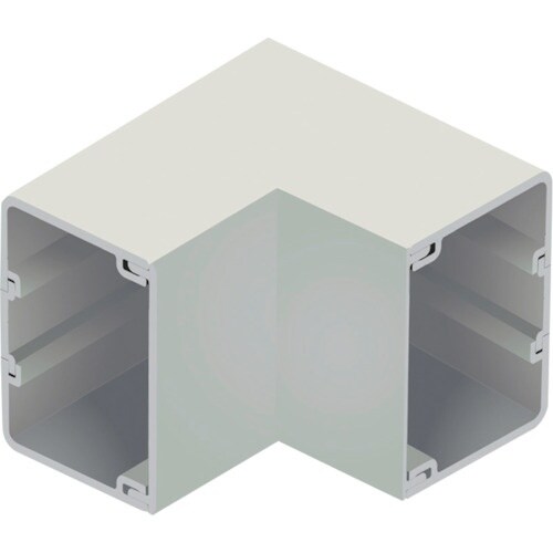 マサル エムケーダクト付属品 内マガリ 8号 ミル