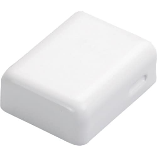 マサル メタルモール付属品 角型エンド A型 ホワ