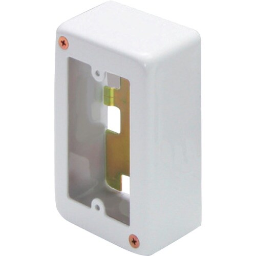 マサル メタルモール付属品 1個用スイッチボックス