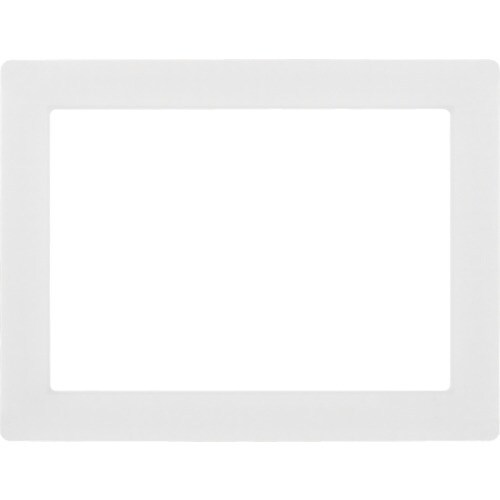 緑十字 路面用区画標識(A3用紙対応タイプ) 白