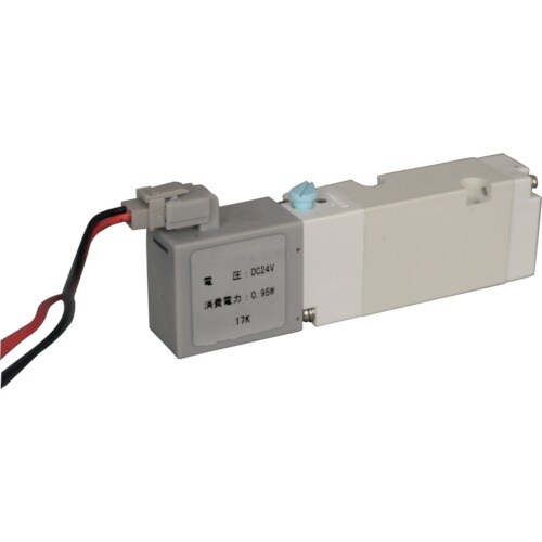 日本精器 4方向電磁弁 プラグコネクタ式 AC20