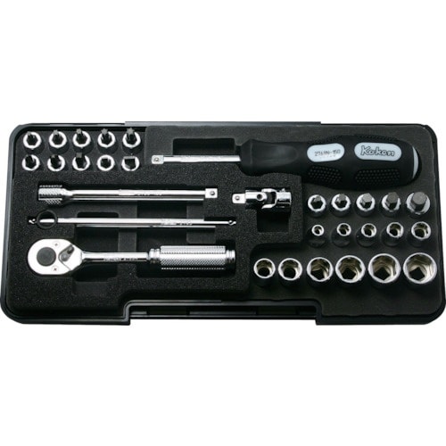 Ko−ken 6.35mm差込 ソケットセット 3