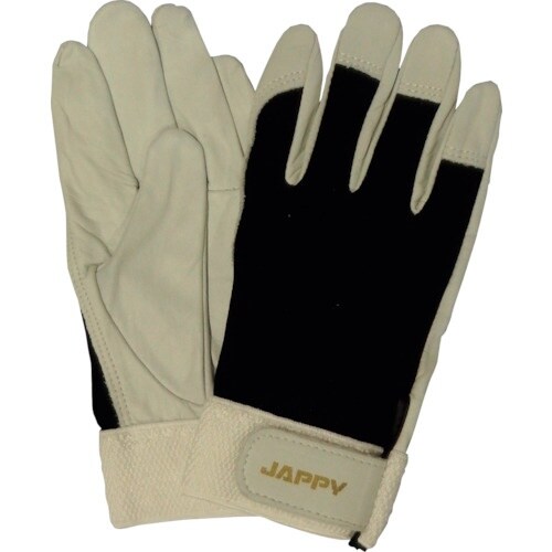 JAPPY 作業用手袋 JAPPY牛革フィット M