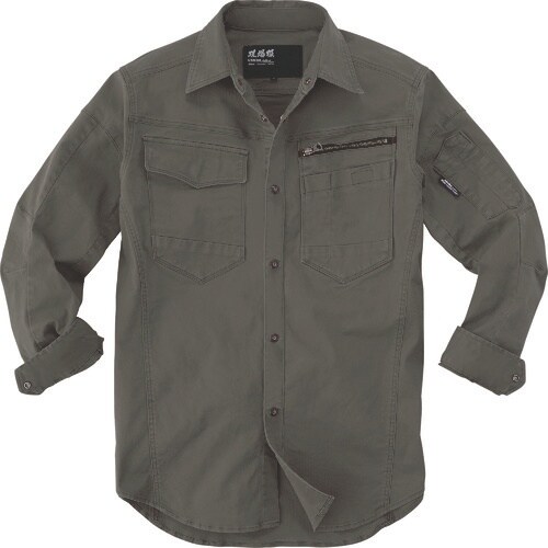 XEBEC 長袖シャツ2273−62−3L アーミ