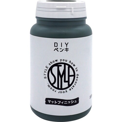 ニッぺ 水性つや消し塗料DIYペンキ 500ML