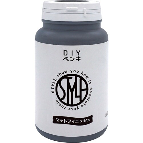 ニッぺ 水性つや消し塗料DIYペンキ 500ML