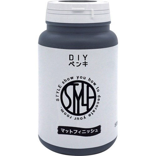 ニッぺ 水性つや消し塗料DIYペンキ 500ML