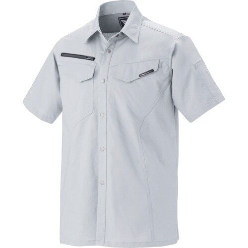 XEBEC 半袖シャツ1692−22−LL シルバ